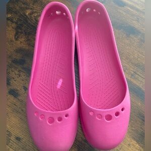 Crocs Kadee ballet flat Pink Barbie Women's Size 9
